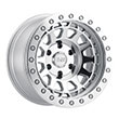 Image of BLACK RHINO PRIMM BEADLOCK SILVER wheel